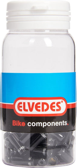 Elvedes Kabelhoedjes 4,2 Mm Zwart 50 Stuks