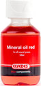 Elvedes Minerale olie voor hydraulische schijfremmen - 100 ml - rood