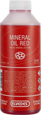 Elvedes Minerale olie voor hydraulische schijfremmen - 250 ml - rood