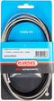 Elvedes Remkabelkit 2 nippels 1700mm/2350mm RVS zwart