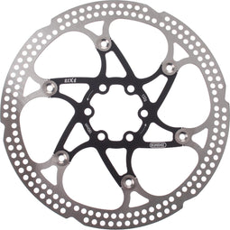 Elvedes Remschijf 180 Mm 6 Gaats Zilver/zwart Staal