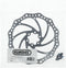 Elvedes Rotor Sx18 Remschijf 180 Mm 6 Gaats Rvs Zilver
