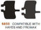 Elvedes Schijfrem Blokset 6850 Hayes Mech/hydr Promax