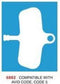 Elvedes Schijfrem blokset 6882 avid code - code 5