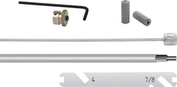 Elvedes Versnellingskabelset Nexus 4/7/8V 1700 / 2250 mm RVS - zilver