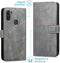 iMoshion Hoesje Geschikt voor Samsung Galaxy M11 / A11 Hoesje Met Pasjeshouder - iMoshion Luxe Bookcase - Grijs