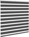 vidaXL - Zebra - rolgordijn - 150x100 - cm - stofbreedte - 145,9 - cm - zwart