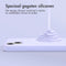 Accezz Liquid Silicone Backcover - MagSafe - Schokabsorberend - Paars (iPhone 15)