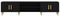 vidaXL - TV - Meubel - Zwart - Eiken - 180x31,5x40 - cm - Geengineerd - Hout