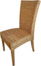 SVJ Eetkamerstoel Rechthoekig - 60 x 48 x 98 cm - Rotan - Lichtbruin