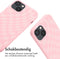 iMoshion Hoesje Geschikt voor iPhone 13 Hoesje Met Koord - iMoshion Siliconen design hoesje met koord - Roze / Retro Pink