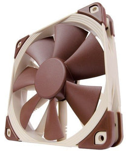 Noctua NF-F12 PWM - Ventilator 120mm - Geluidssterkte max. 22,4dB(A) - Bruin