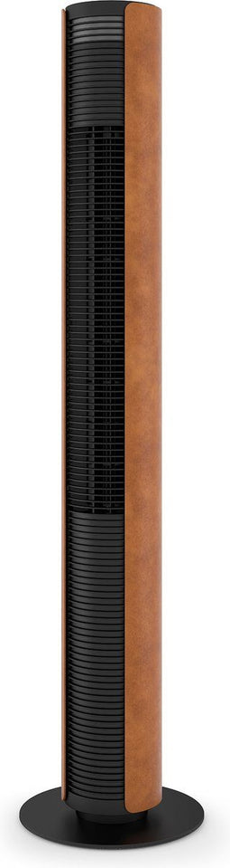 Stadler Form Peter Leatherette - Torenventilator - Stil & Energiezuinig - 6 standen - Swingfunctie - 7,6 m/s - Cognac (lederlook)