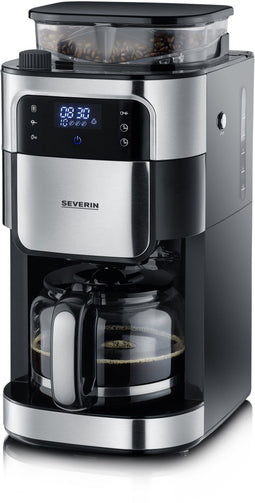 Severin KA 4813 - Bonen Filterkoffiezetapparaat - Perfect Grind-technologie en blooming-functie