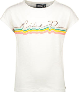 Like Flo Kids - T-shirt - Korte mouw - Off white - Maat 110