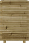 vidaXL - Plantenbak - 50x50x72 - cm - geïmpregneerd - grenenhout