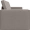 vidaXL - Vloersofa - Bed - 2-in-1 - Taupe - 245x150x60.5 - cm - Bekleding