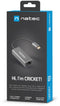 Natec Cricket - USB-C Adapter - RJ45 1Gbps - Grijs
