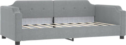 vidaXL - Slaapbank - 80x200 - cm - stof - lichtgrijs