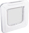 Cat Mate Elite Microchip Kattenluik met Timerbediening 26.5cm x 24.8cm - wit - 355W