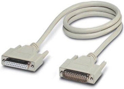 Phoenix 1656314 - D-SUB-kabel 25-polig - 5 m afgeschermd - Wit