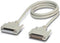Phoenix 1656314 - D-SUB-kabel 25-polig - 5 m afgeschermd - Wit
