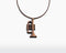 Houten Ketting – Trompet – Walnoot