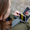 Ögon Designs Phone Bag Aluminium Telefoontas - Sling Bag - Zilver