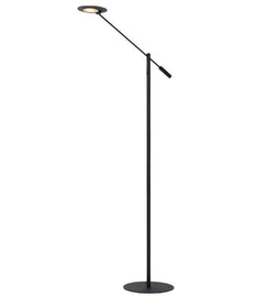 Lucide ANSELMO - Leeslamp - Dimbaar LED 9W 3000K - Ø 25 cm - Zwart