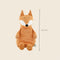 Trixie Knuffel - Mr. Fox - Dieren Pluche - Vos - Eerste knuffel voor Baby - 100% biologisch katoen - Klein