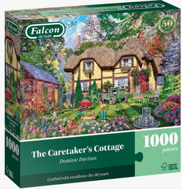 Falcon 1110500186 - Jumbo puzzel 1.000 st. - Thema: The Caretaker's Cottage