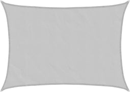 vidaXL - Zonnezeil - 8x6 - m - 100% - polyester - oxford - lichtgrijs