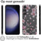imoshion Hoesje Geschikt voor Samsung Galaxy S24 Plus Hoesje Siliconen - imoshion Design hoesje - Meerkleurig / Blossom Watercolor
