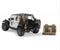 Bruder 02526 Jeep Wrangler Unlimited Rubicon Politieauto met Licht en Geluid 1:16