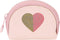 Portemonnee Glow Lab Hearts Roze (9.5 x 7 x 3 cm)