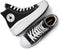 Converse Dames Hoge sneakers Chuck Taylor All Star Move Hi - Zwart - Maat 38