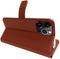 Valenta iPhone 14 Pro - Book Case - Handgemaakt - Bruin