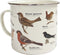 Emaille drinkbeker met vogels - Gentlemens Hardware