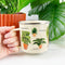 Emaille mok met planten - Gift Republic