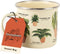 Emaille mok met planten - Gift Republic
