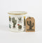 Emaille tas met cactussen