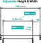 EMART 10 x 8ft (B X H) Fotobackdrop Banner Stand