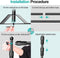 EMART 10 x 8ft (B X H) Fotobackdrop Banner Stand