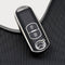Autosleutel hoesje - TPU Sleutelhoesje - Sleutelcover - Autosleutelhoes - Geschikt voor Mazda - zwart - A2 - Mazda 6, Mazda 3, Mazda 2, Mazda MX-5, Mazda CX-30, Mazda MX-30, Mazda CX-5, Mazda CX-60 - Auto Sleutel Accessoires gadgets - Kado - Cadeau