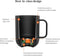 Ember Cup Coffee Cup - Smart Mug met Mobiele App - Cup Warmer - Espresso Koffiekop met Instelbare Temperatuur - Krasbestendige Theemok & Koffiemok - Cadeau voor Koffieliefhebbers - 178 ML - Zwart - Sinterklaas