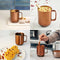 Ember Mug² Coffee Mug - Smart Mug met Mobiele App - Cup Warmer - Thermo Mok met Instelbare Temperatuur - Krasbestendige Theemok & Koffiemok - Cadeau voor Koffieliefhebbers - 295 ML - Koper - Sinterklaas