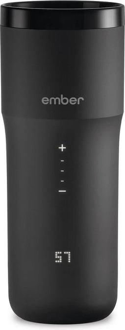 Ember Travel Mug² - Thermosbeker met Instelbare Temperatuur - Koffiebekers To Go - Reismok met Mobiele App - Cadeau voor Koffieliefhebbers - 355 ML - Zwart - Black Friday 2024 Deals