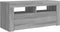 vidaXL - Tv-meubel - met - LED-verlichting - 90x35x40 - cm - grijs - sonoma - eiken
