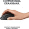 Logitech M240 - Draadloze Bluetooth Muis - Stille werking - Zwart