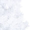 vidaXL - Kunstkerstboom - met - verlichting - en - kerstballen - 240 - cm - wit
